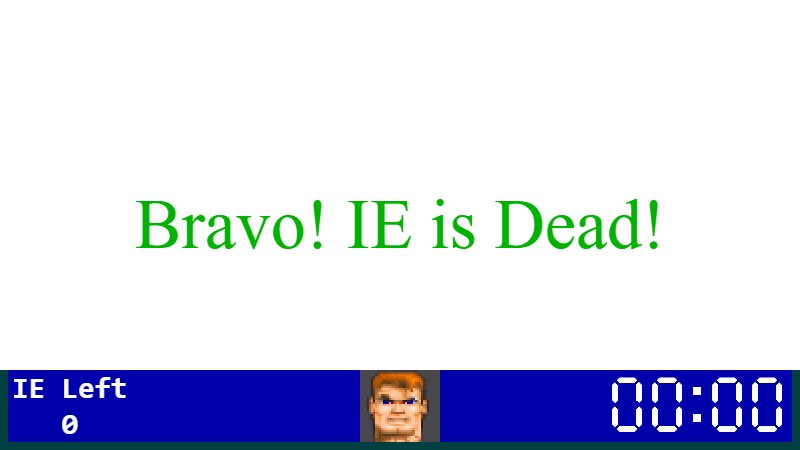 Kill Internet Explorer gameplay