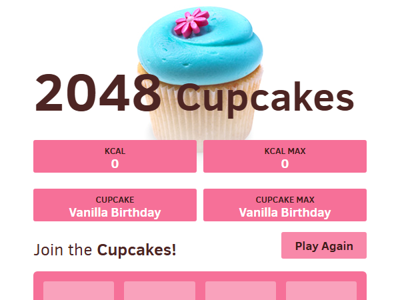 2048 Cupcakes